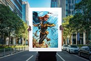 DC Comics Umělecká reprodukce Batgirl: The Last Joke 46 x 61 cm - nerámováno